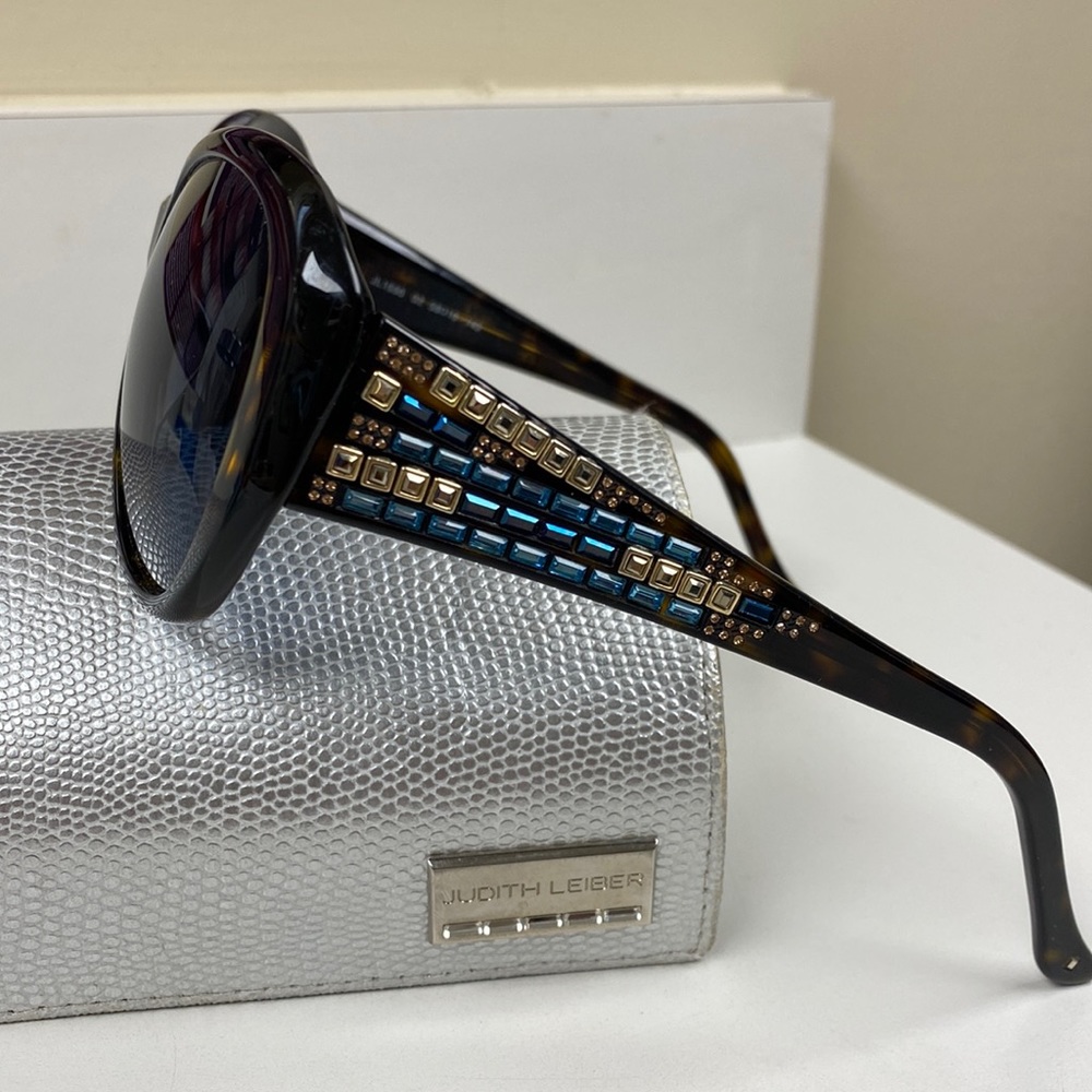 Judith Lieber Stunning Multi Color Crystal Encrus… - image 1